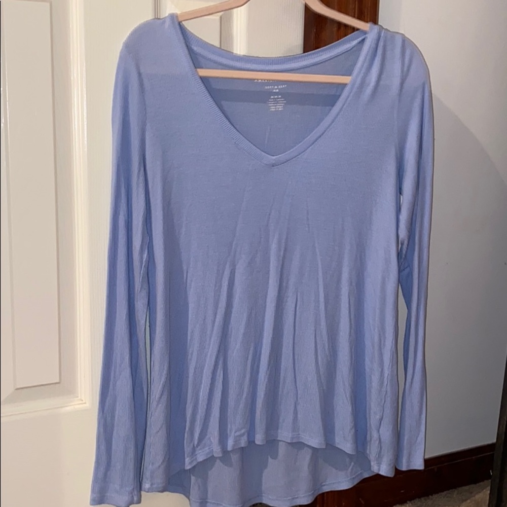 American eagle long sleeve blouse